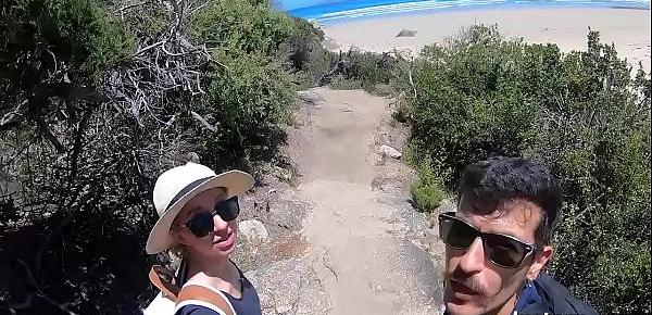  Adventurous Italian Couple Fuck By A Gorgeous Bay